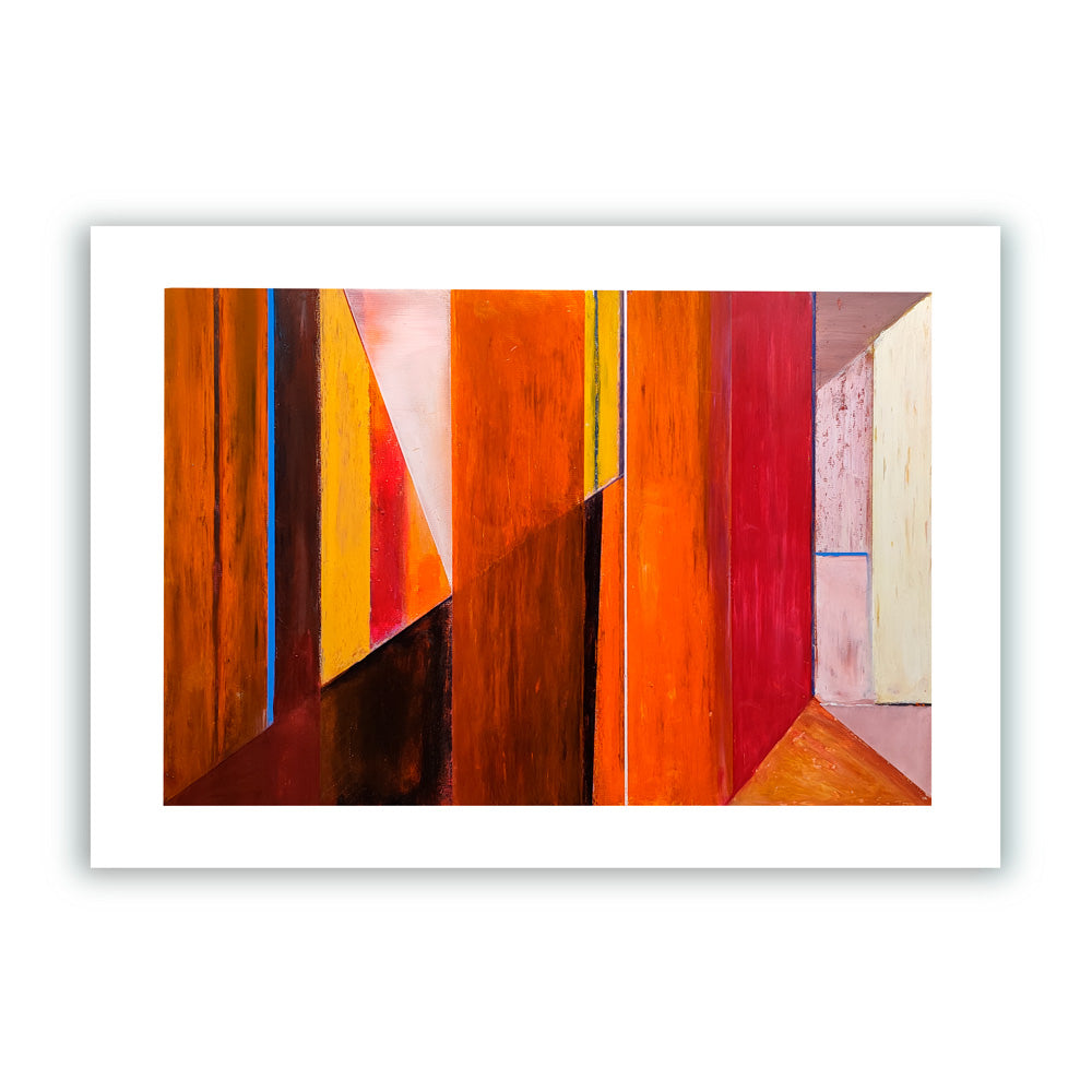 Interior Wood Giclée Print