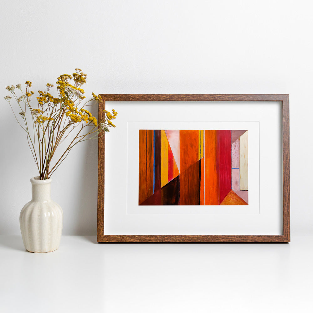 Interior Wood Giclée Print