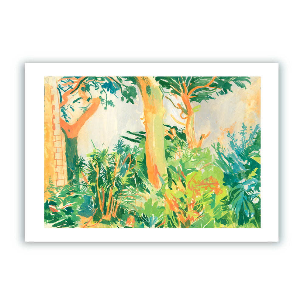 Jardin Brest Giclée Print A4