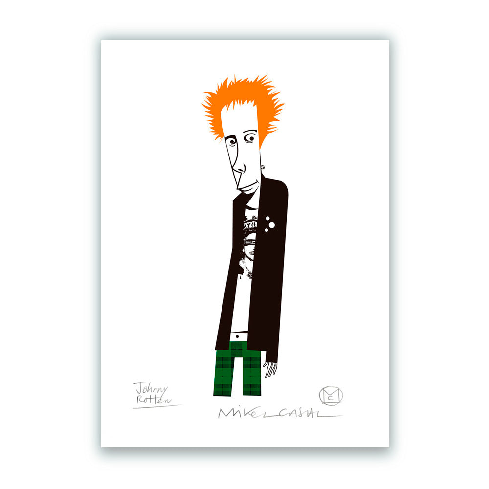 Johnny Rotten Impression Giclée