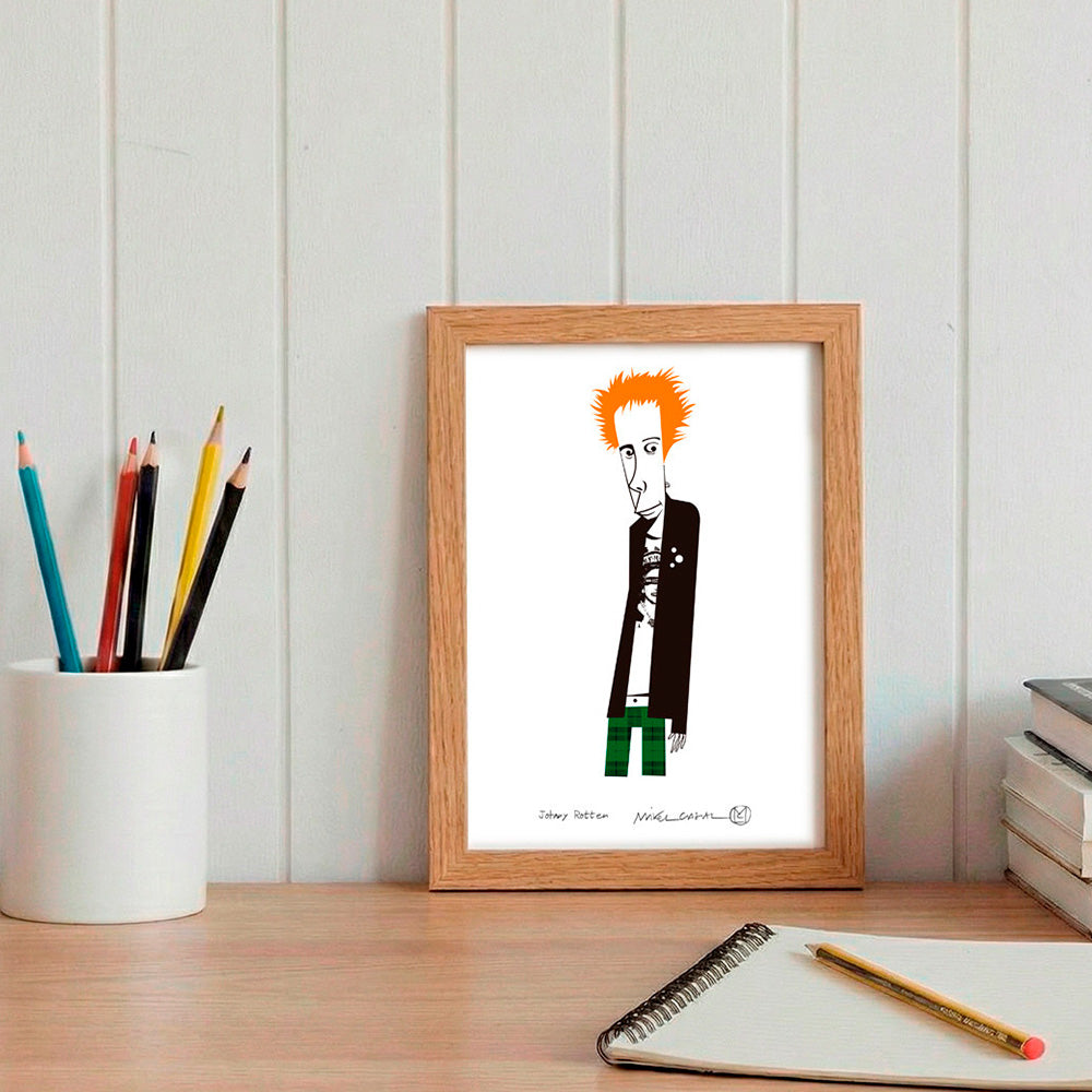 Johnny Rotten Impression Giclée