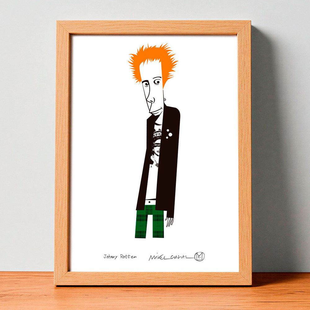 Johnny Rotten Impression Giclée