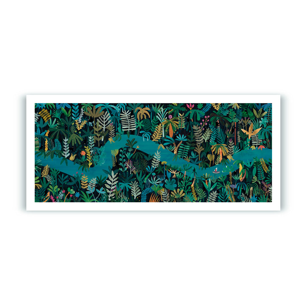 Panorámica Deep Jungle Impresión Giclée