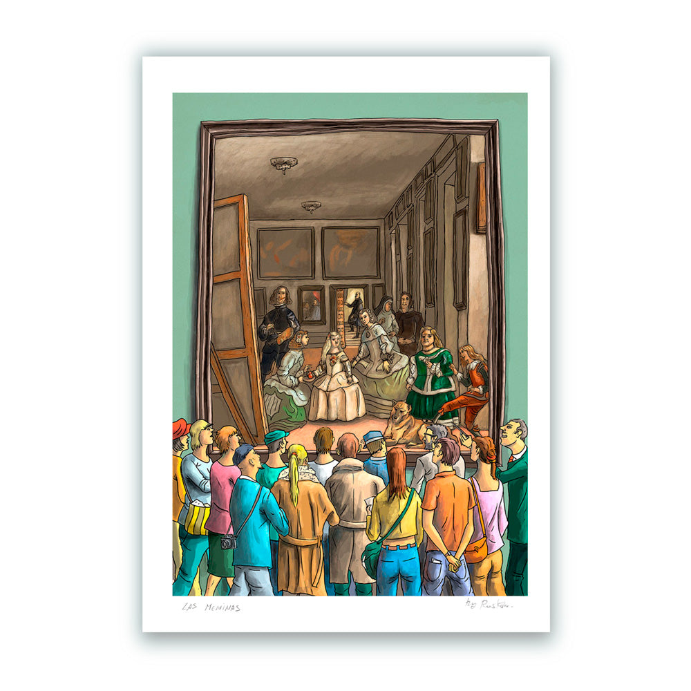Las Meninas Impresión Giclée