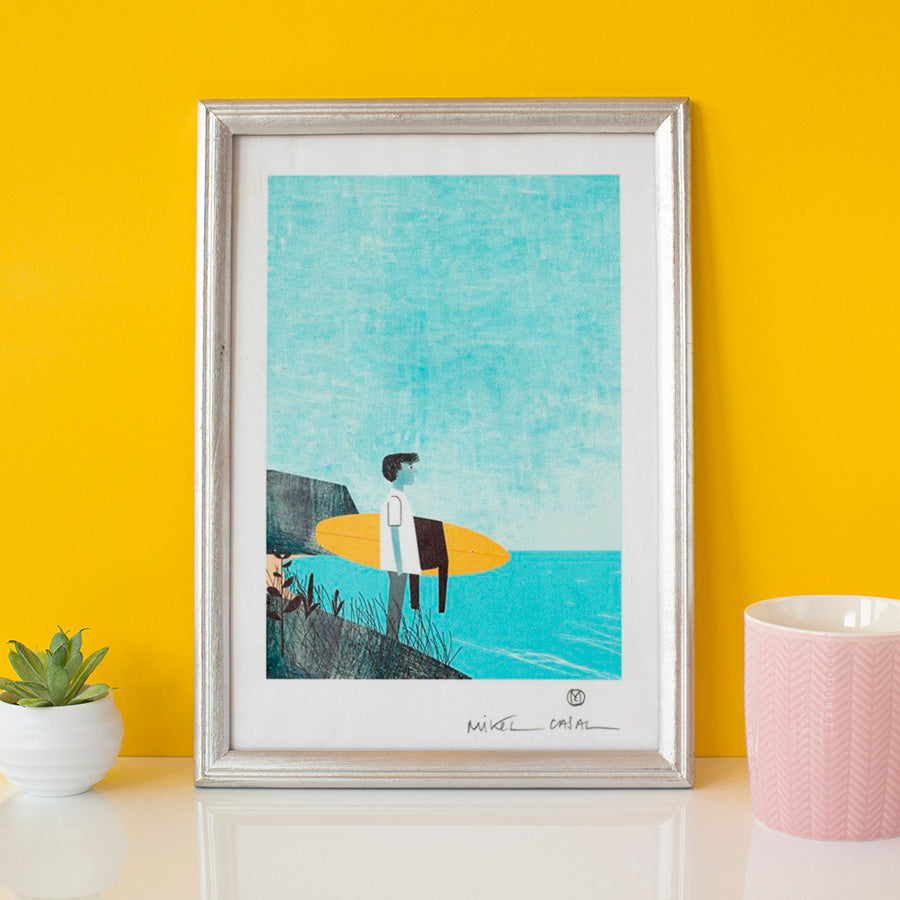 Looking for Waves Giclée Print A4