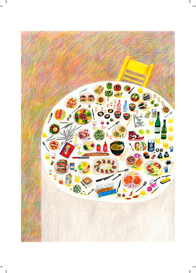 Last night I dreamt I had forgotten my name Giclée Print