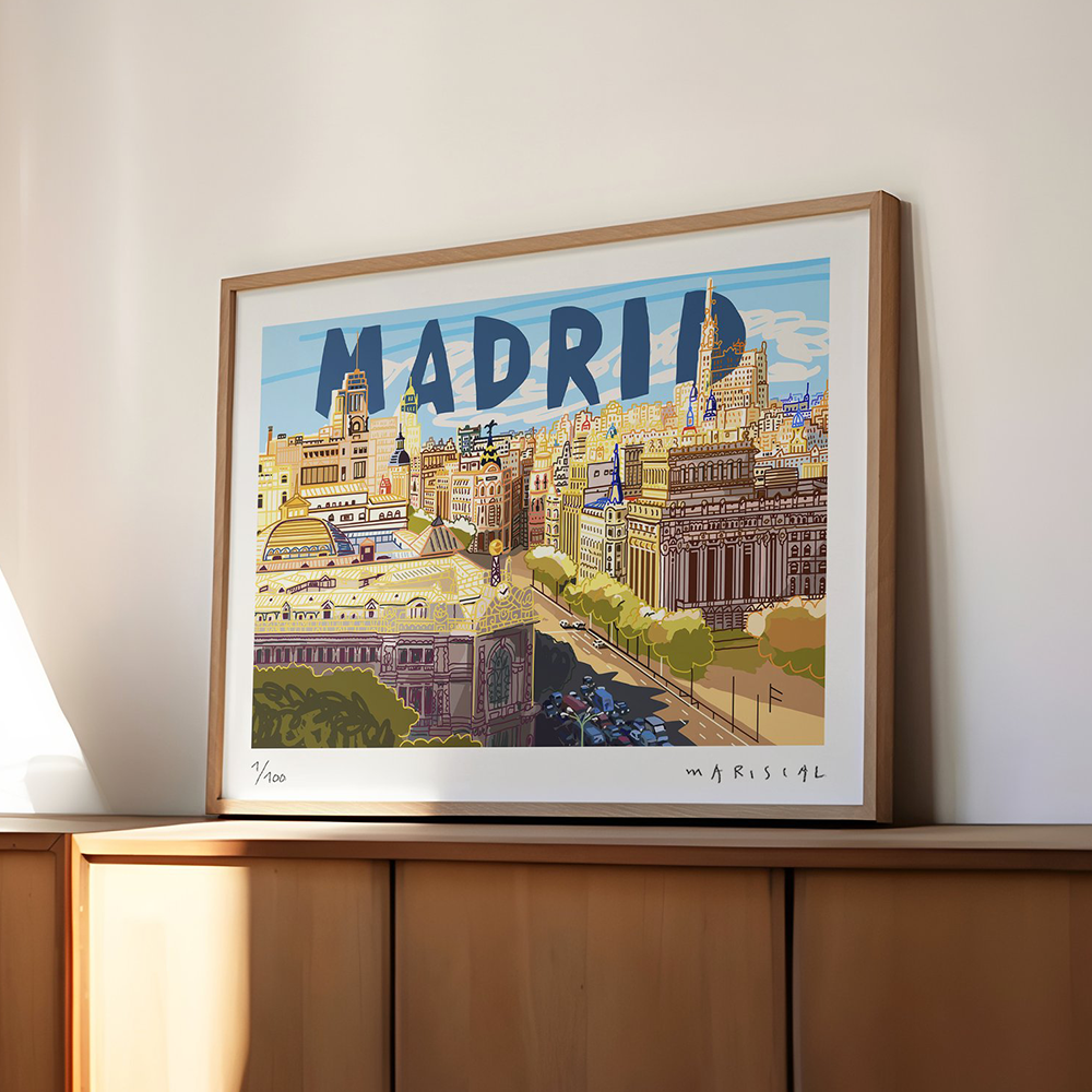 Madrid Impresión Fine Art