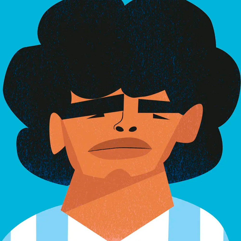 Maradona Giclée Print