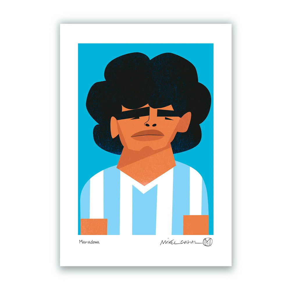 Maradona Giclée Print