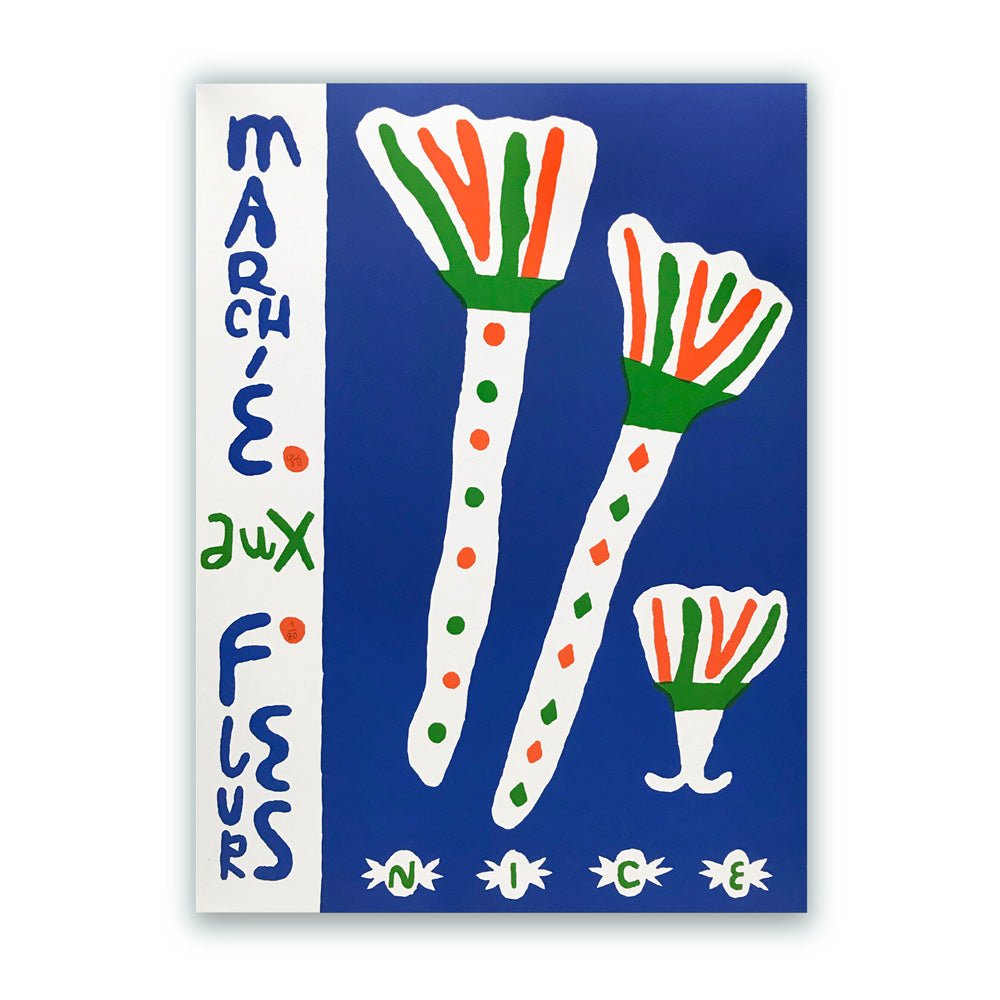 Marché aux Fleurs 2025 Litografía