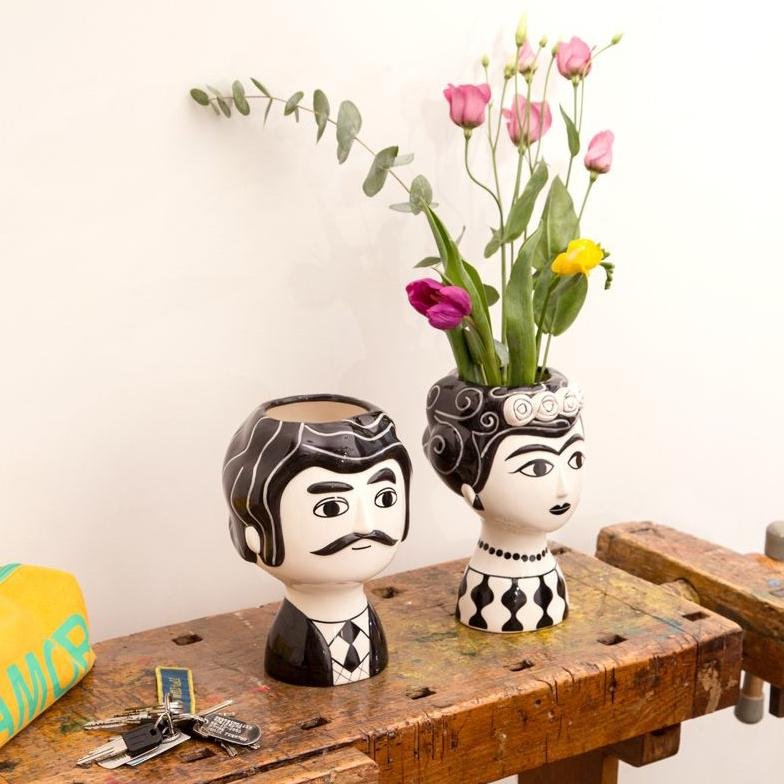 Marisol Florero de Cerámica