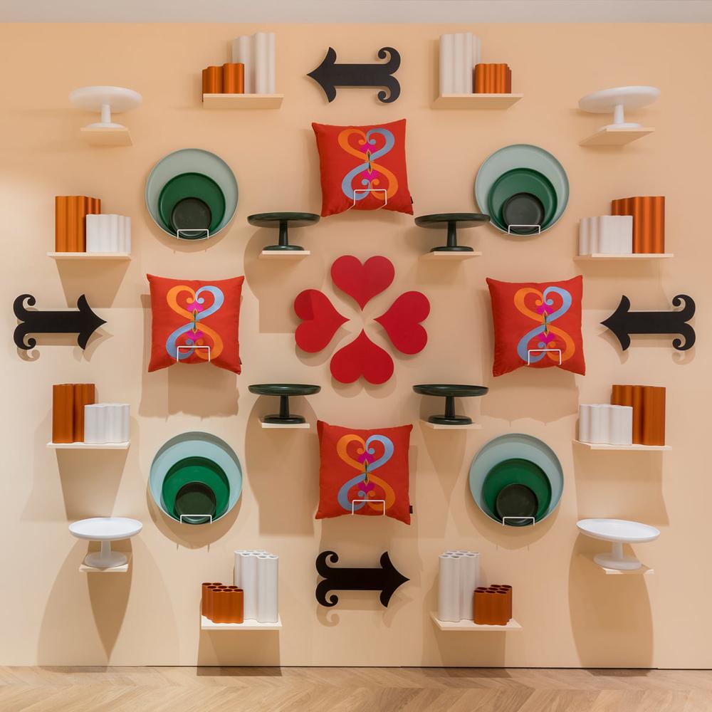 Pequeño Corazón Rojo Decoración de Pared