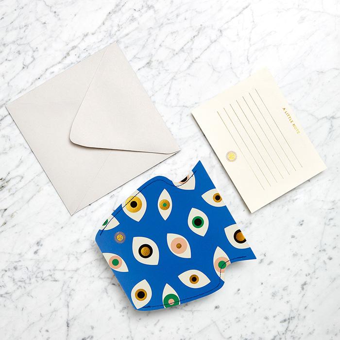 Mini Blue Nazar Paper Vase