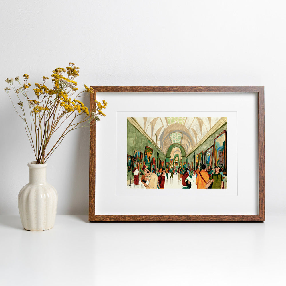 Museo del Prado Interior Impression Giclée A4