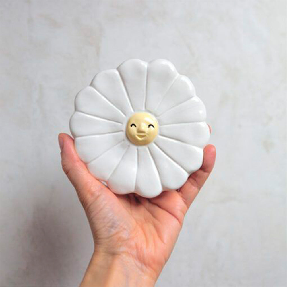 Grande fleur de marguerite aux pétales blancs