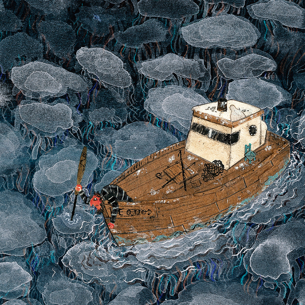 Moby Dick Medusas Impresión Giclée