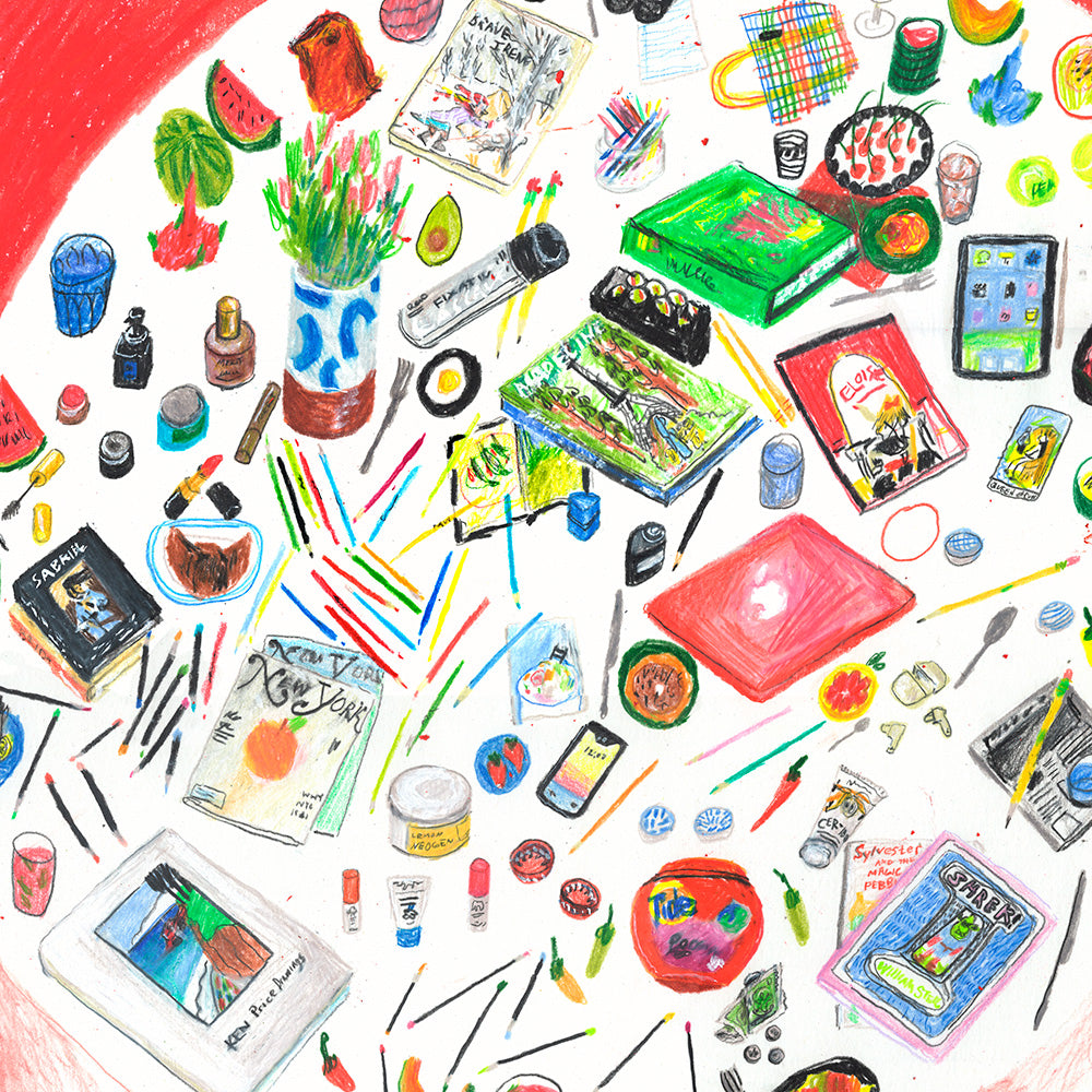 My Adult Kids Table Impresión Giclée