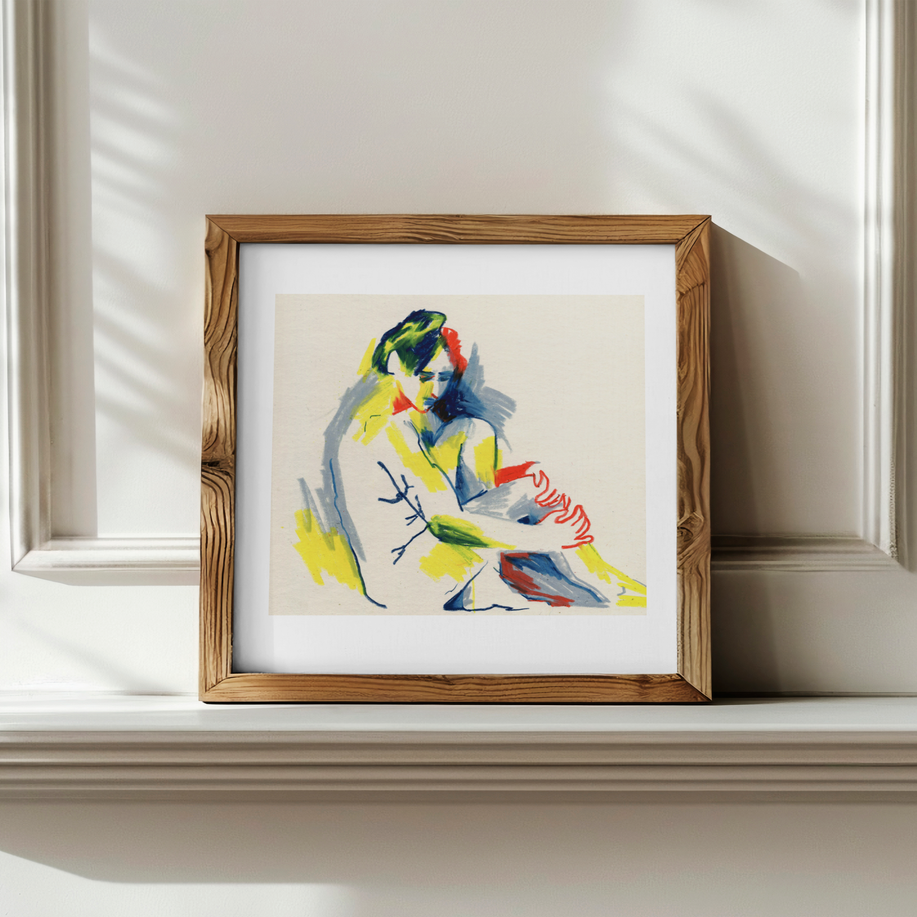 Naked Model Impresión Giclée