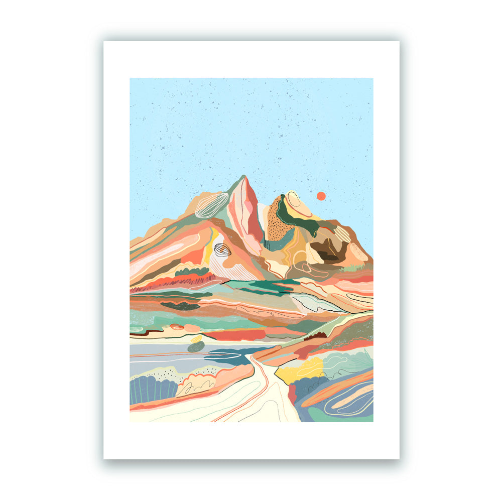 A New Flow Giclée Print A4