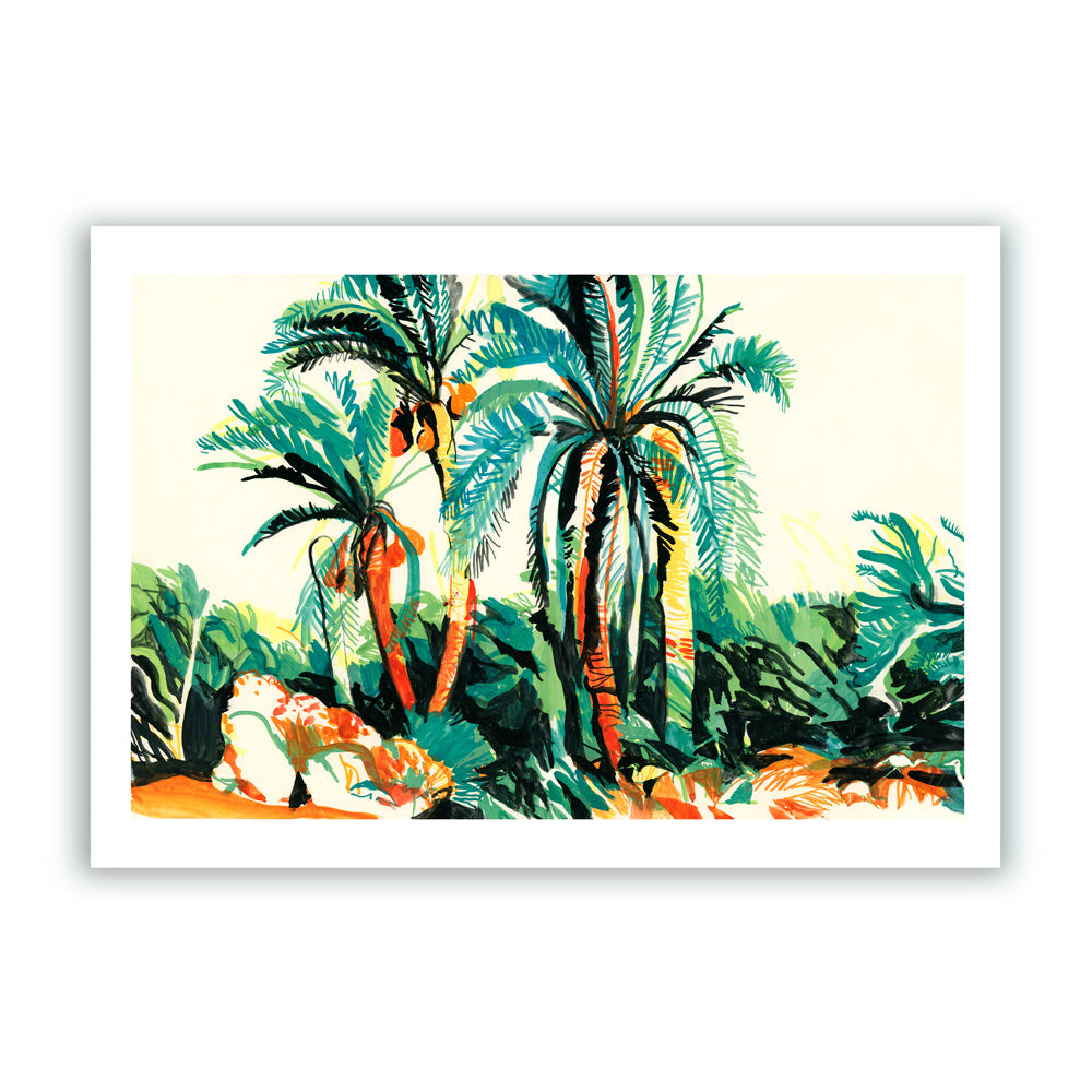 Oasis Fayoum Giclée Print A3