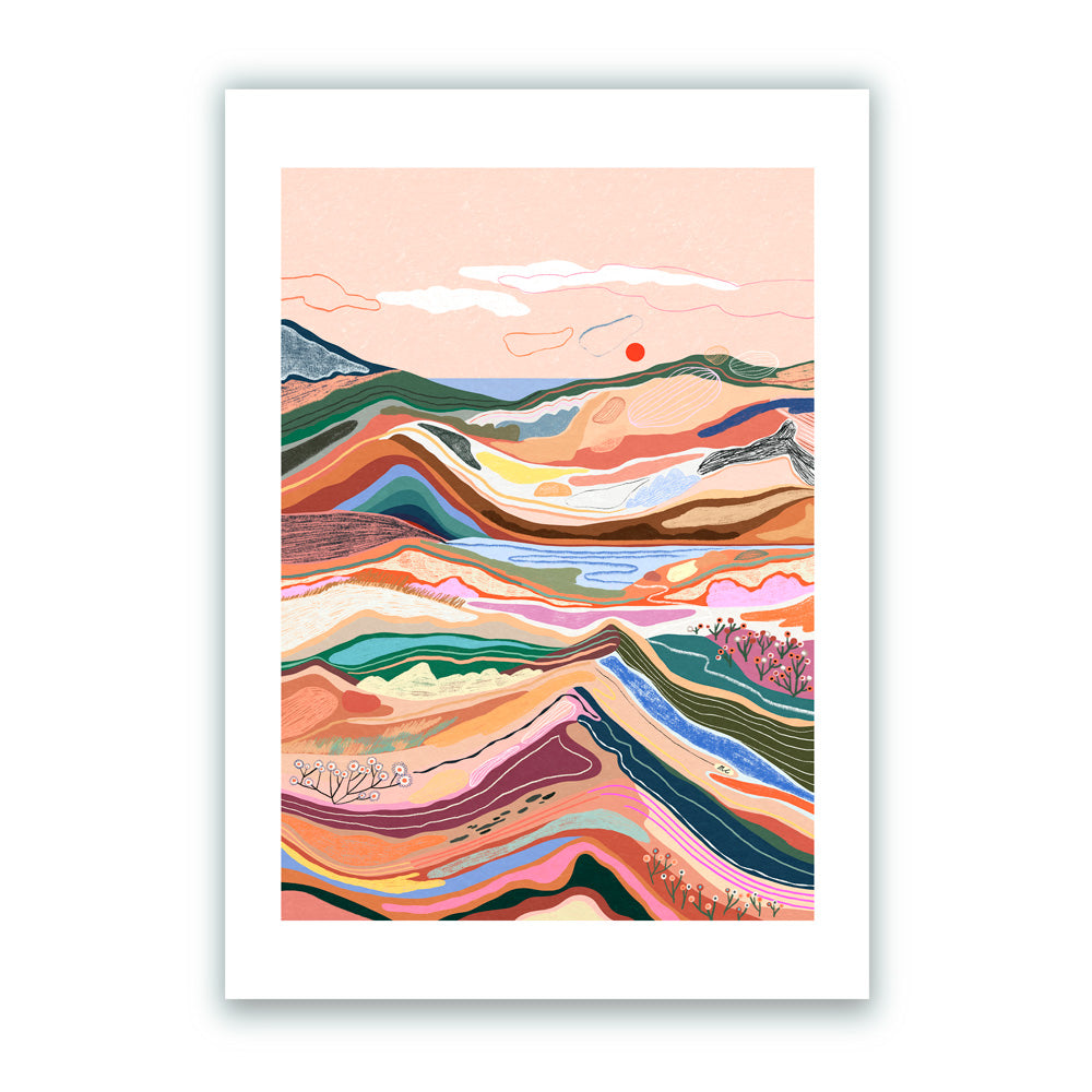 Over The Rainbow Giclée Print A3