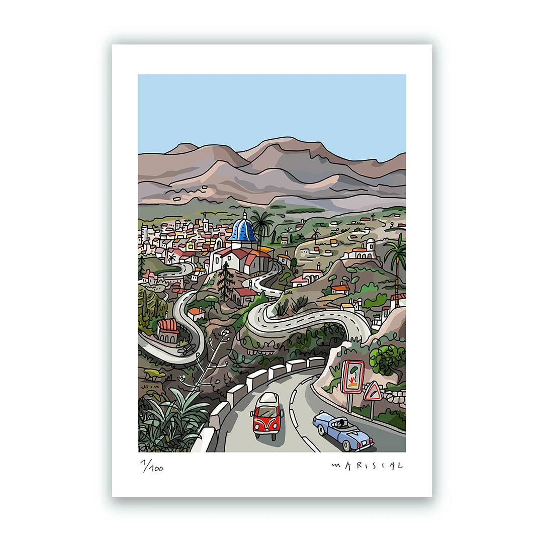 Paisaje Ermita Impression Giclée