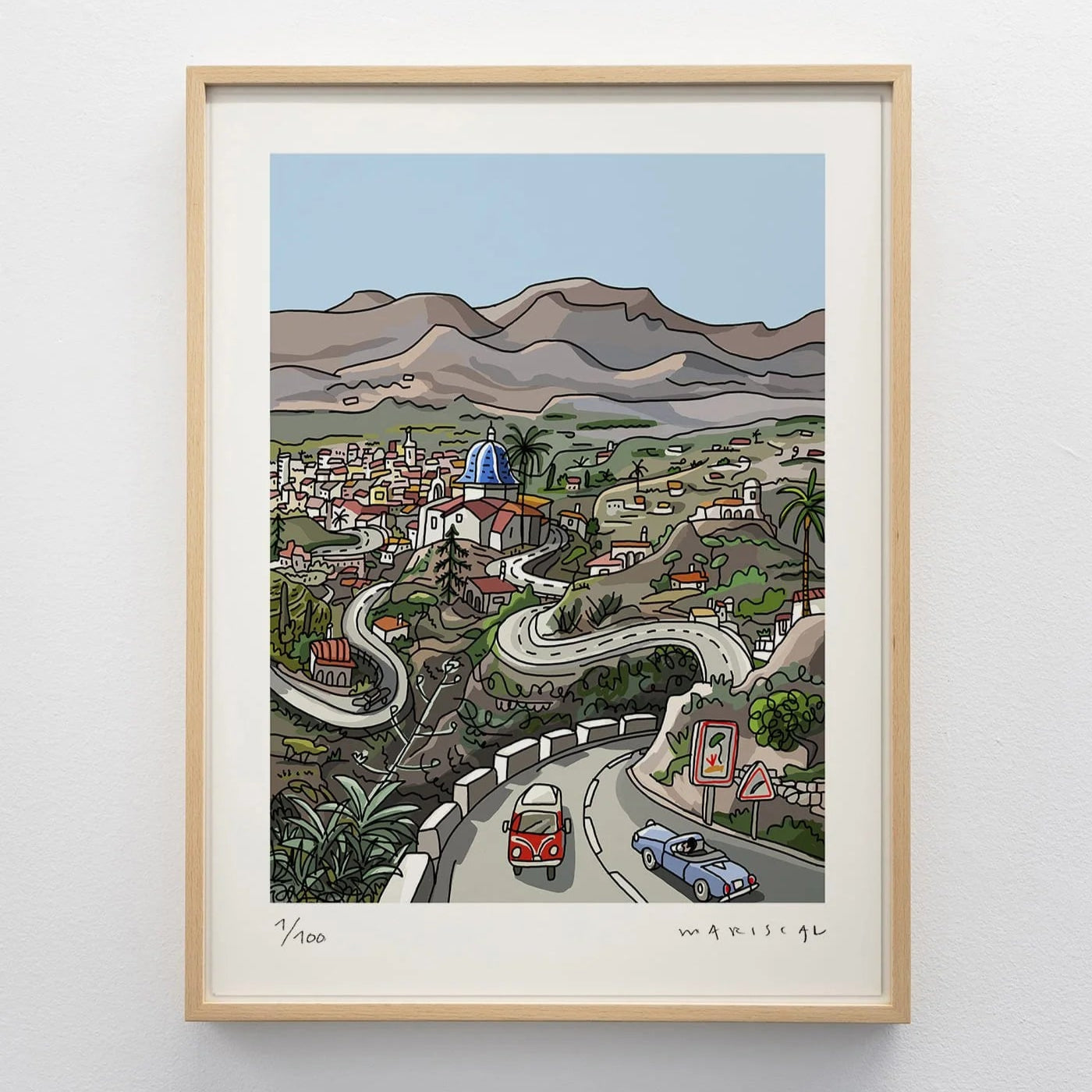 Paisaje Ermita Impression Giclée