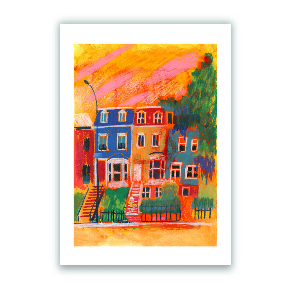 Park Slope Impresión Giclée A4