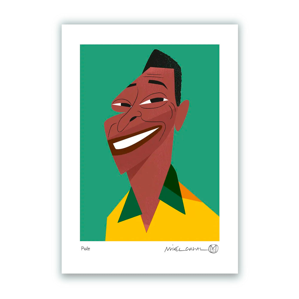 Pelé Impresión Giclée