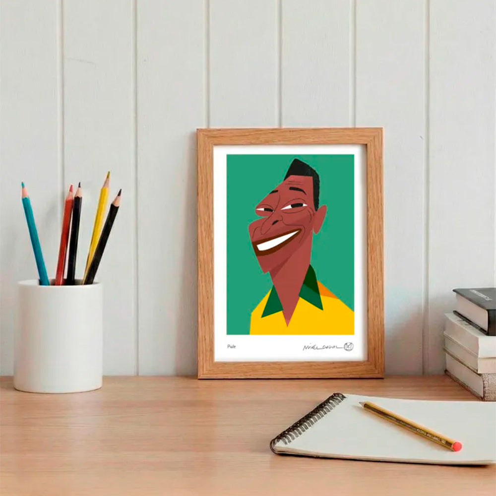 Pelé Impresión Giclée
