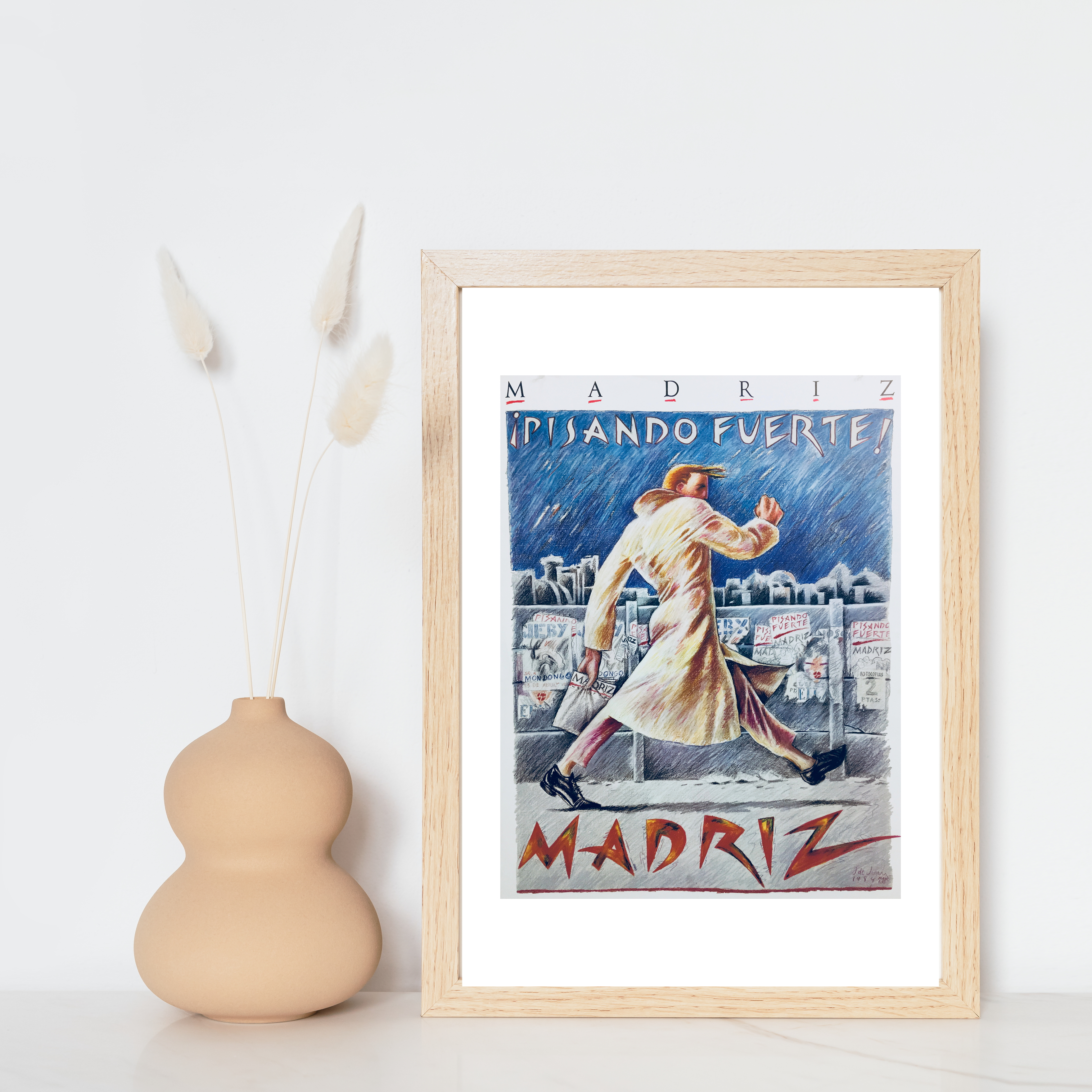 Pisando Fuerte Impresión Giclée