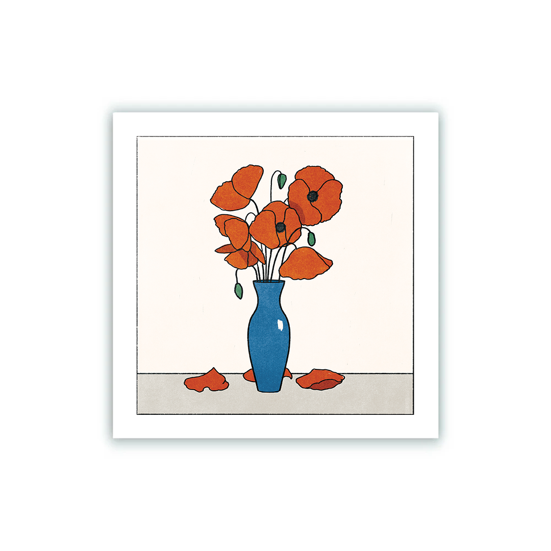 Poppy Flowers Impresión Giclée