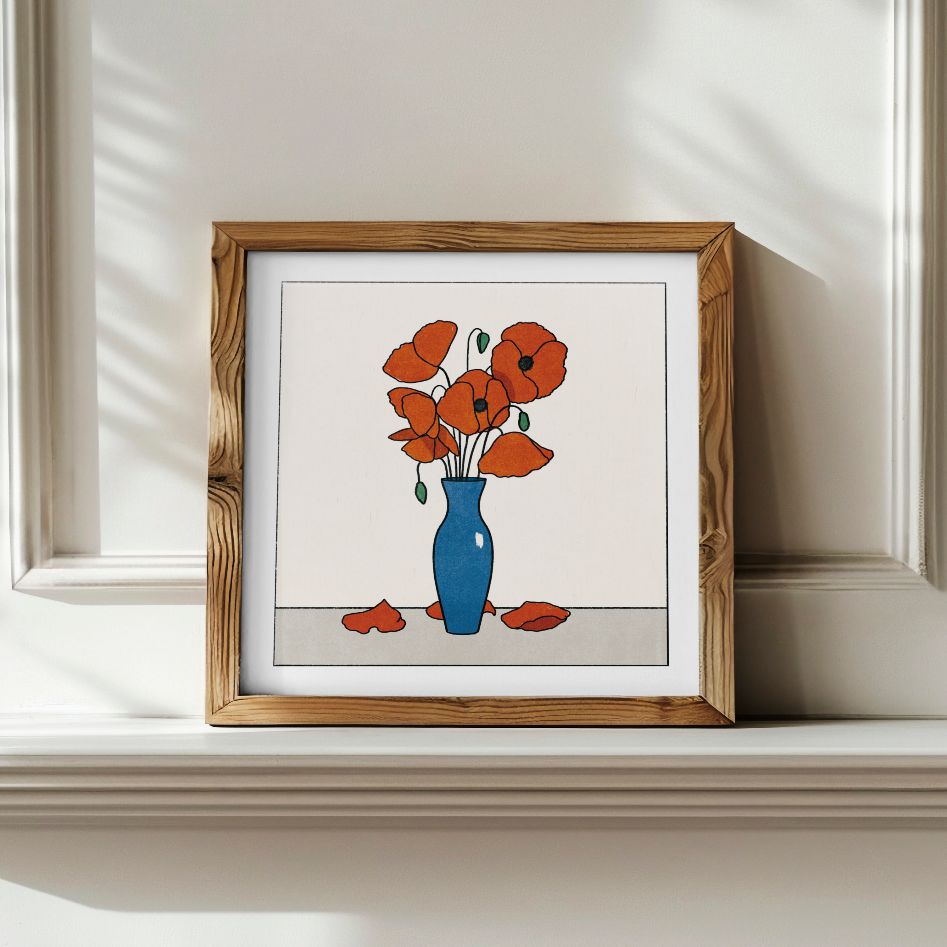 Poppy Flowers Impresión Giclée