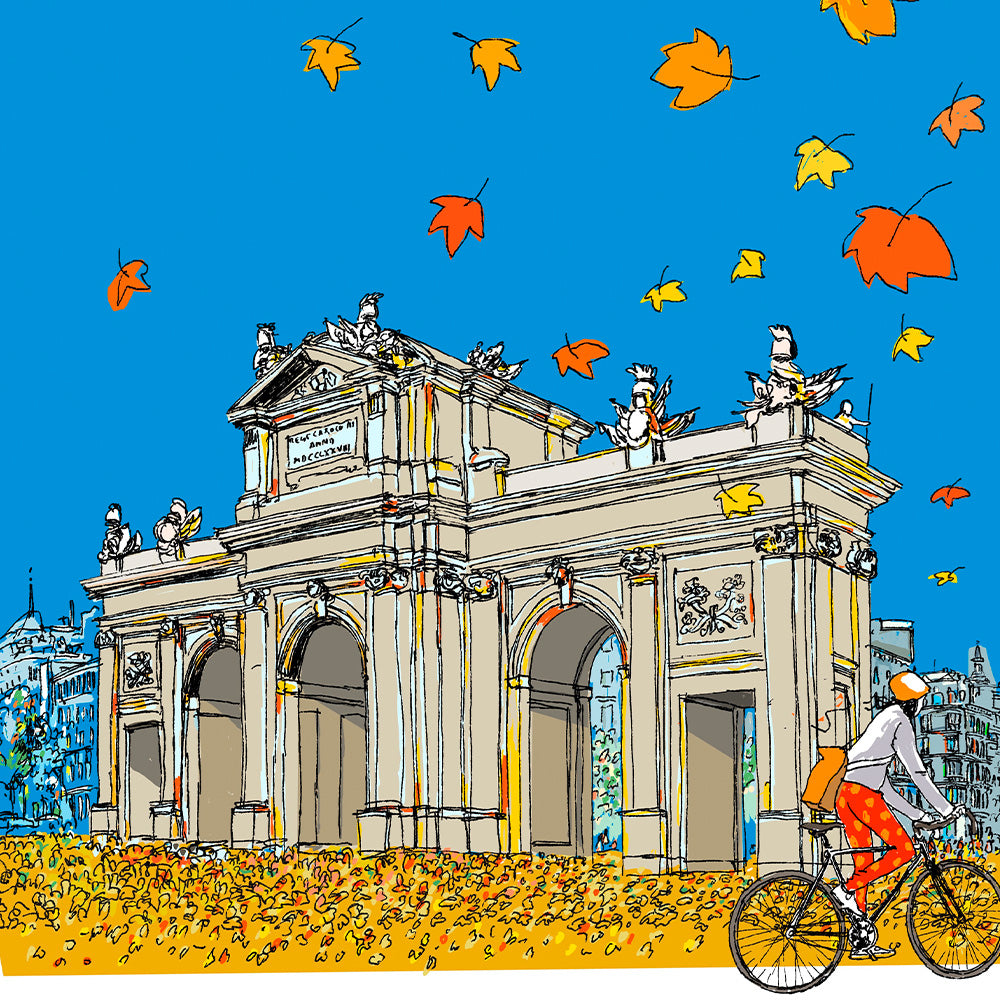 Puerta de Alcalá Impresión Giclée A5