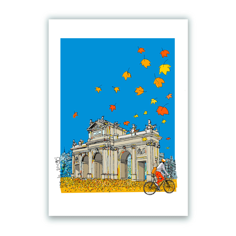 Puerta de Alcalá Impresión Giclée A5