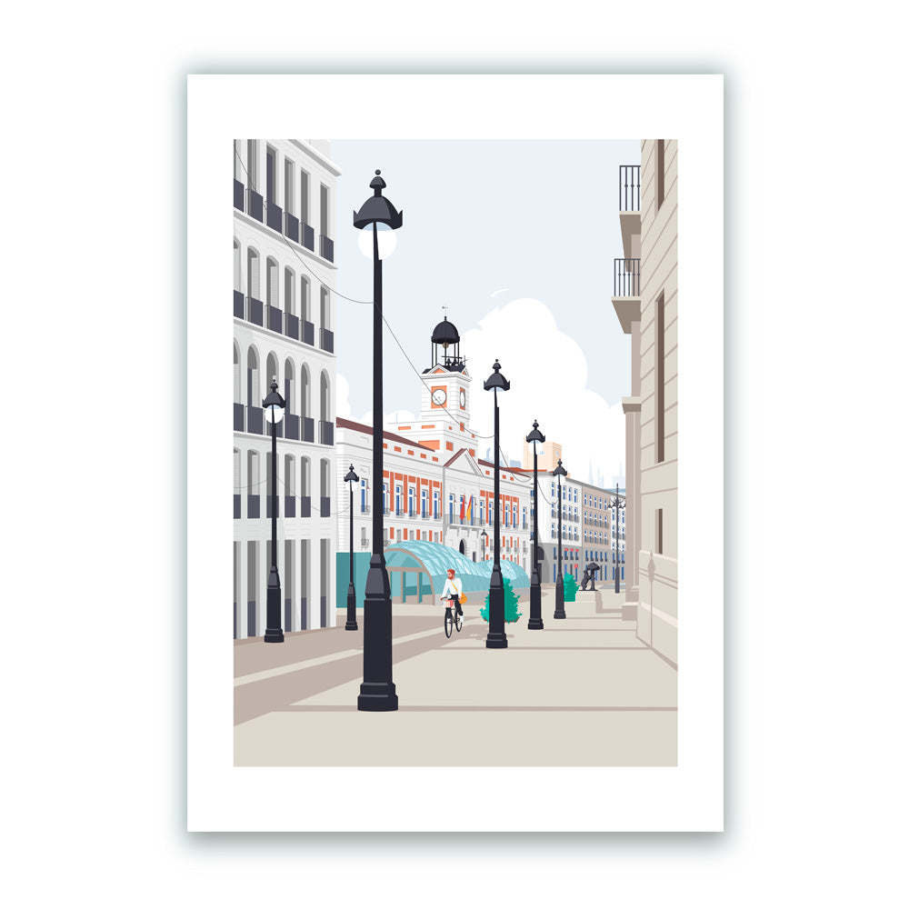 Puerta del Sol Impresión Giclée A3