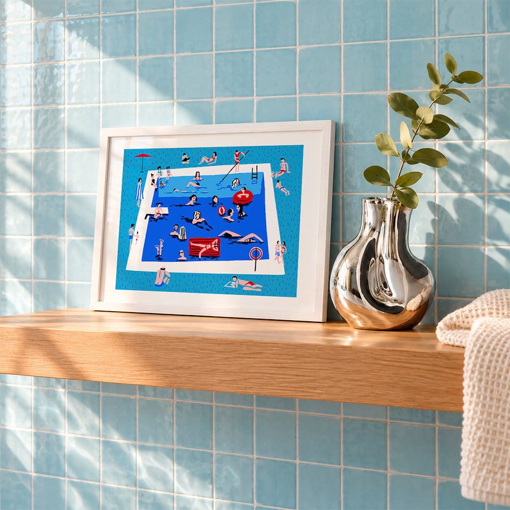The Pool Giclée Print