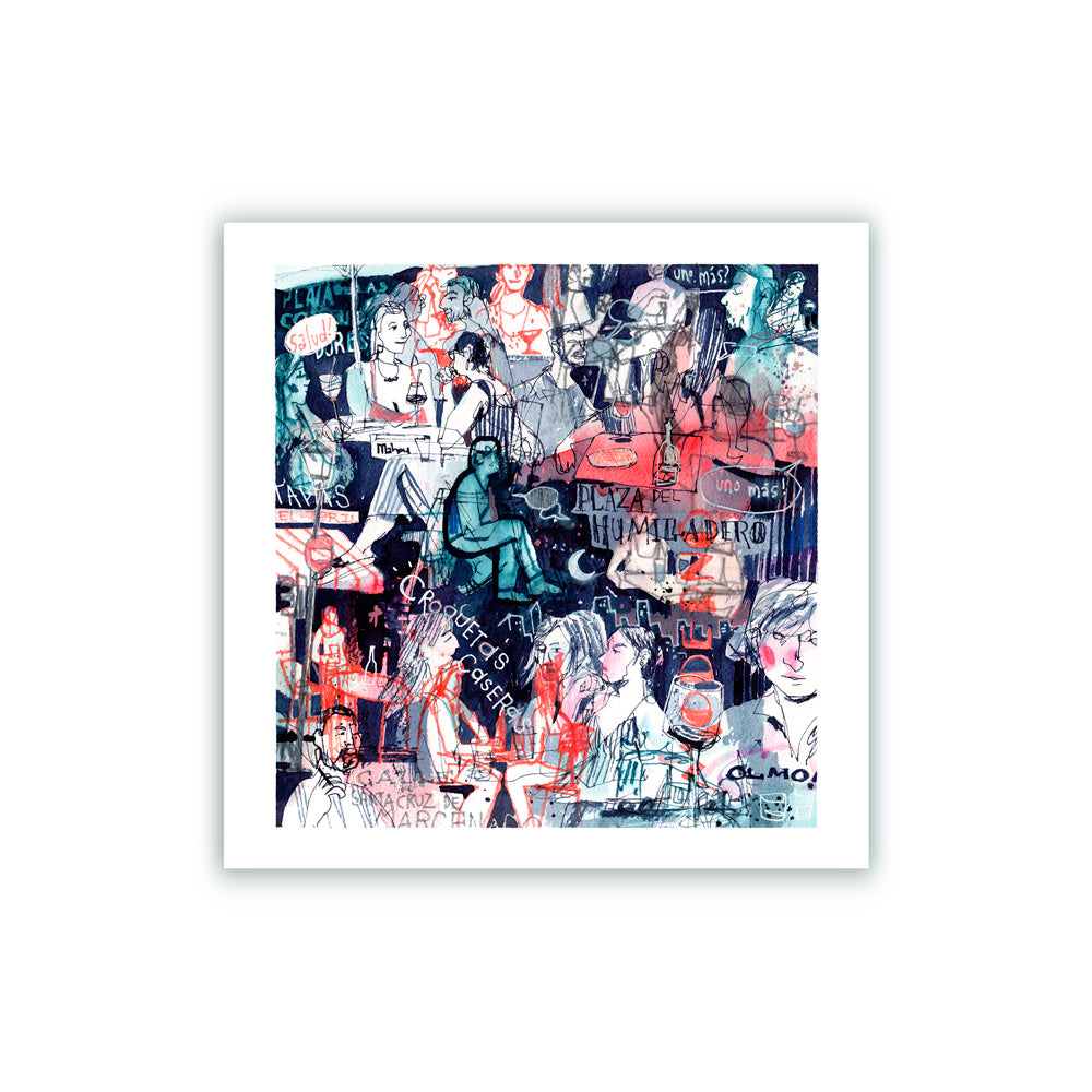 Plaza del Humilladero Impresión Giclée