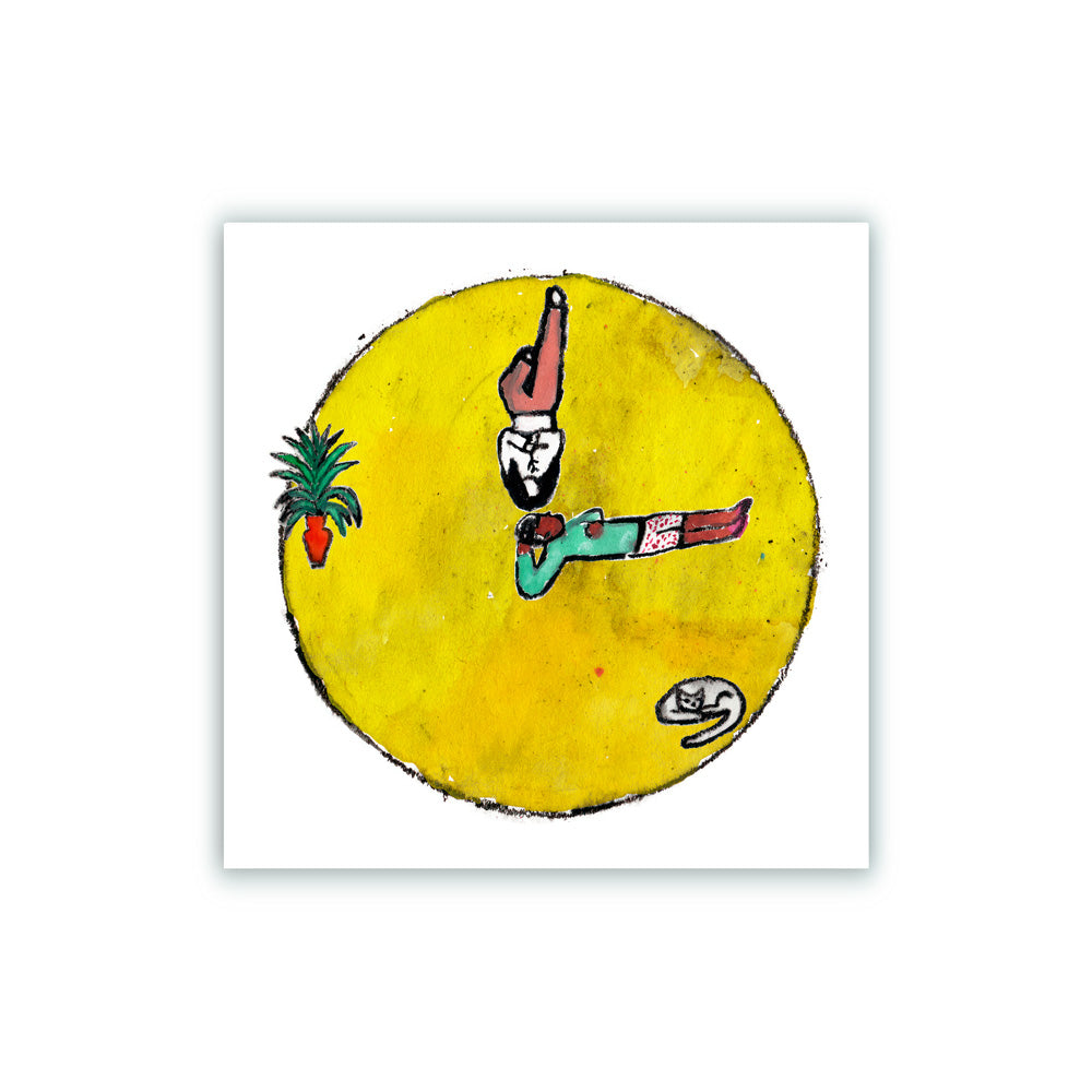 Reloj de Sol Giclée Print