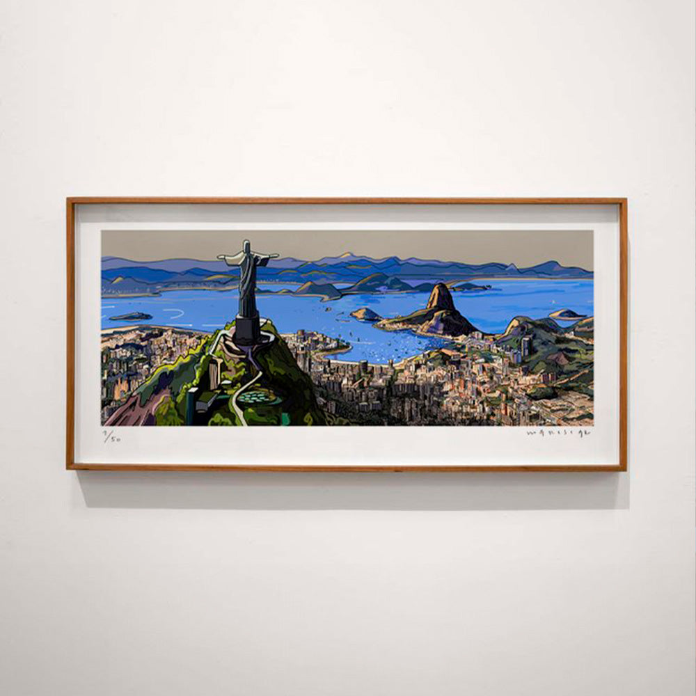 Panorámica Río de Janeiro Impresión Fine Art