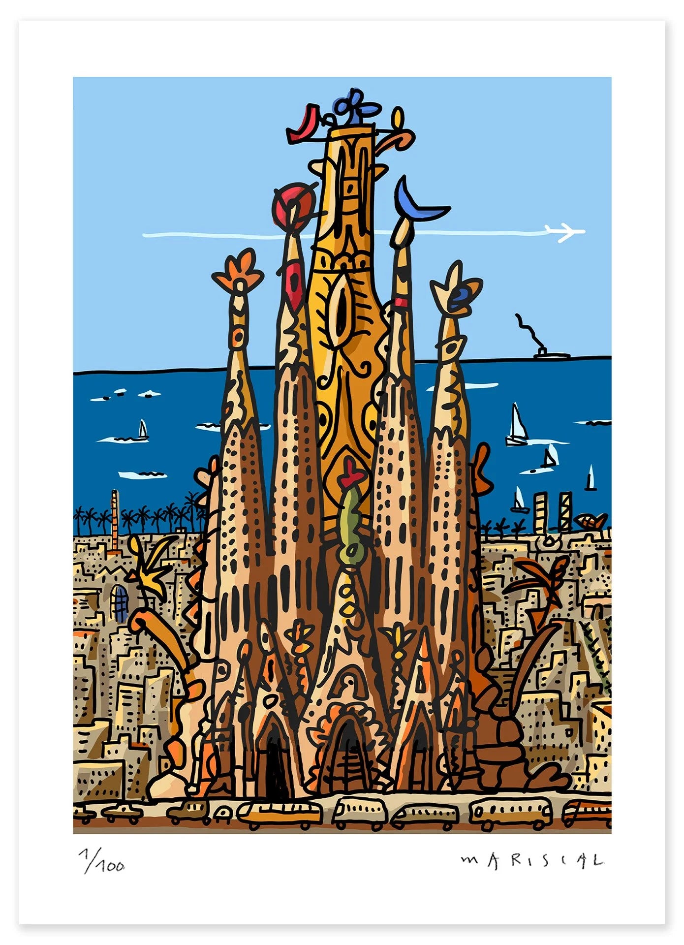 Sagrada Familia Impresión Fine Art