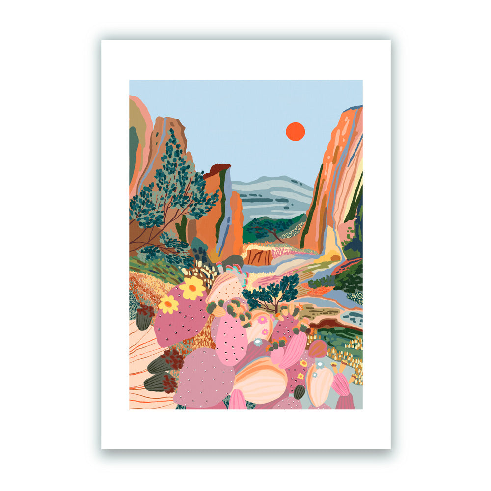 Sedona Impresión Giclée A5