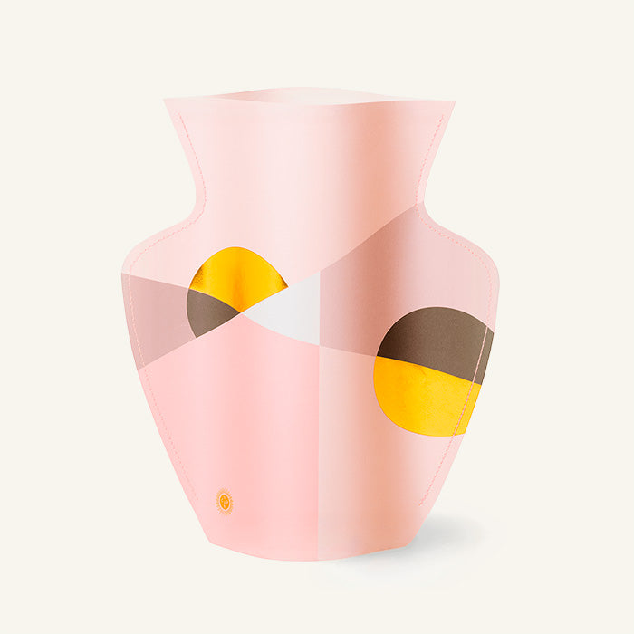 Pink Sienna Paper Vase