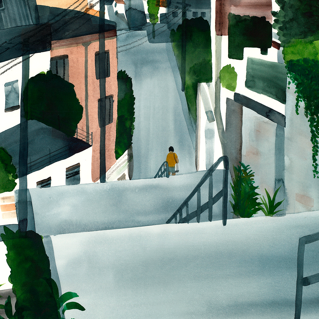 Stairs Impresión Giclée