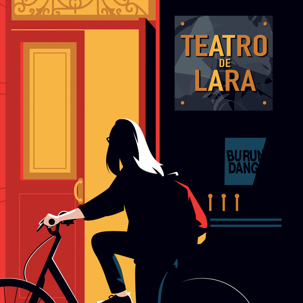 Teatro Lara Impression Giclée A3