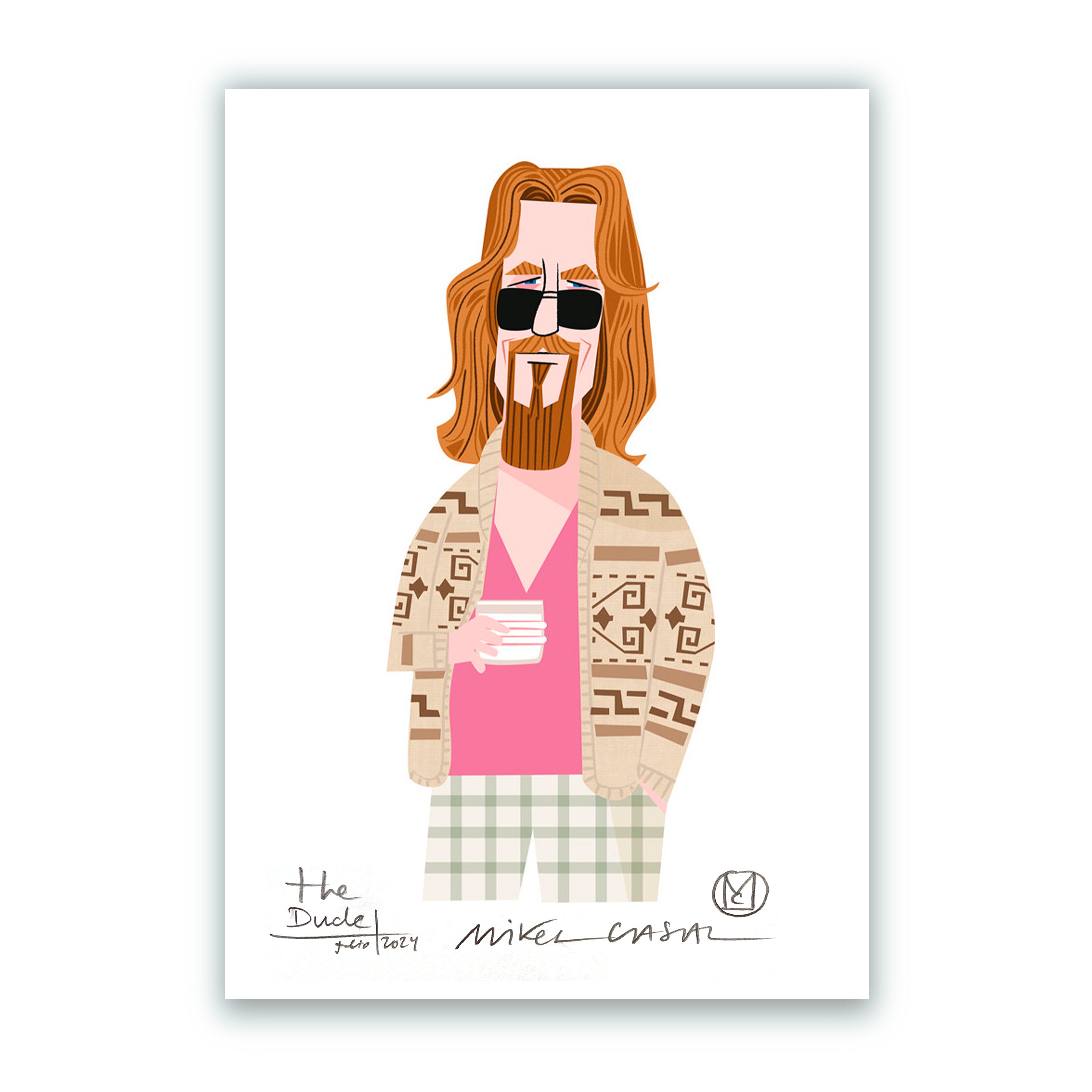 The Dude Impresión Giclée A5