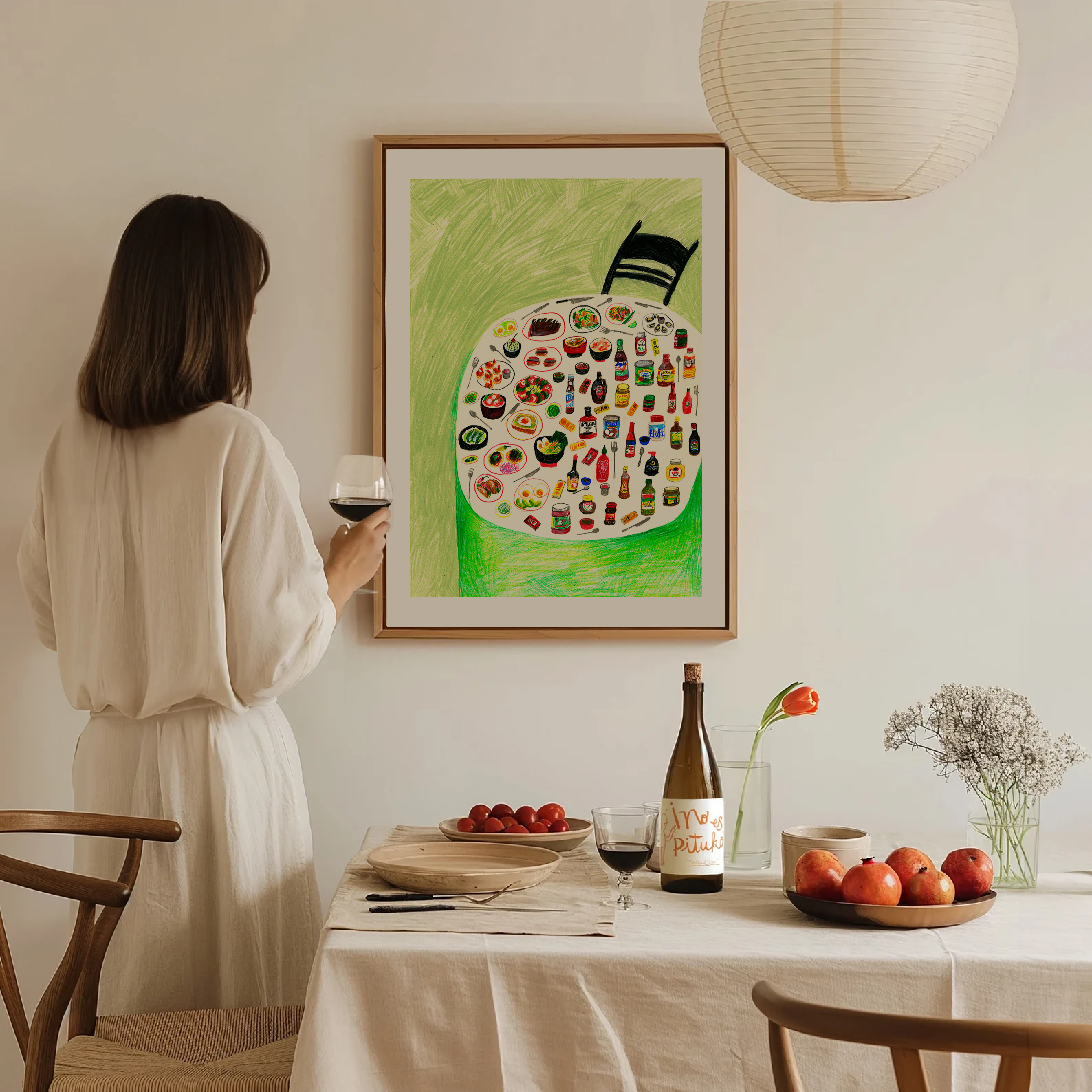 Impression giclée « La sauce et sa soirée dansante »