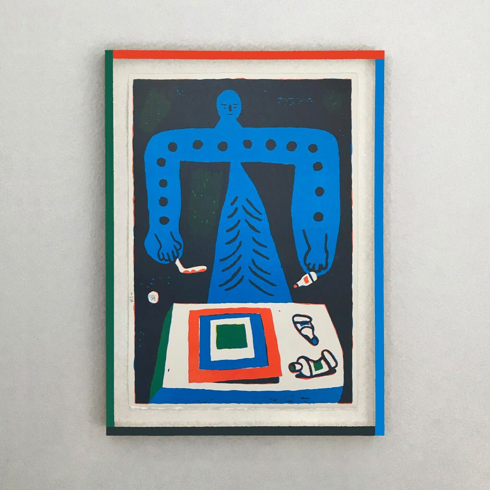 The Square Man 2025 Litografía