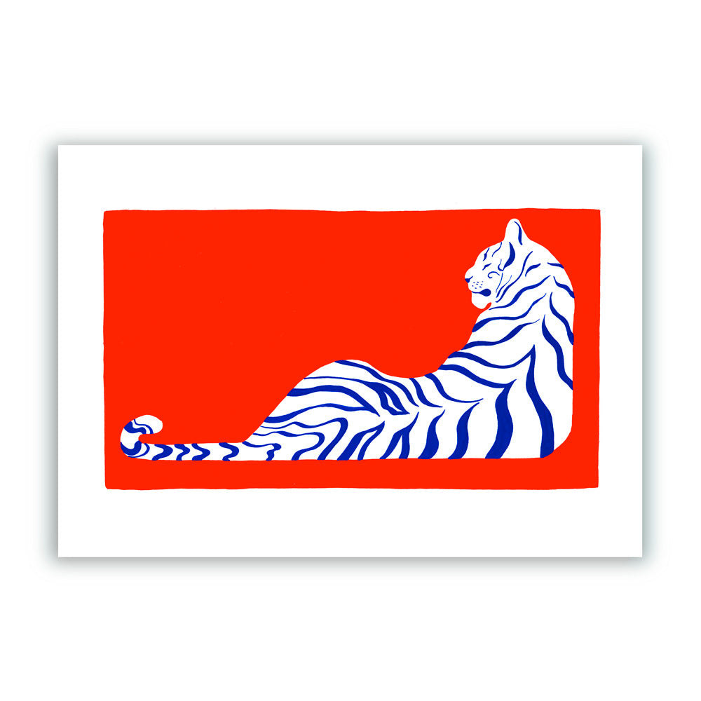 Tigre Giclée Print A4