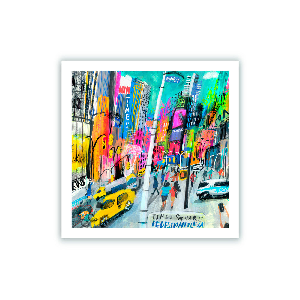 Times Square Giclée Print 50x50